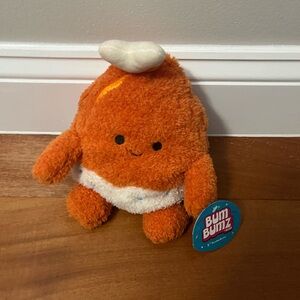 Bum Bumz Orange Plush Stuffed Toy - Cute Breakfast Character